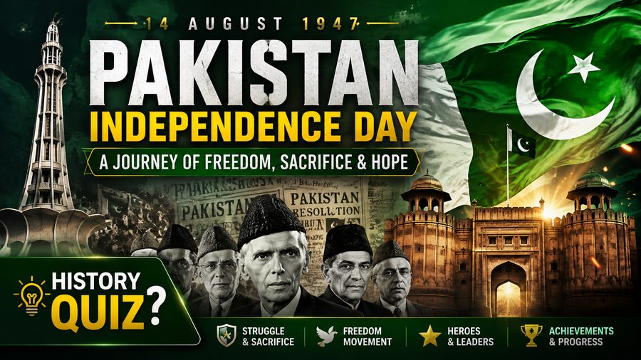 Pakistan Independence website screenshot